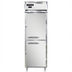 Thumbnail image #1 for Continental Refrigerator Designer Line DL1W-SS-HD 1-Section Full Stainless Steel Heated Holding Cabinet with Half Doors