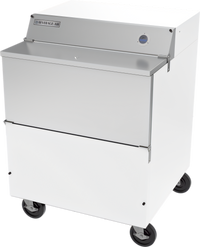 Beverage-Air Single-Access School Milk Forced Air Cooler, 34-Inch Wide, White Exterior/Stainless Steel Interior