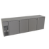 Thumbnail image #1 for Glastender C1FB108 One-Zone Front-Serviced Bar Profile Back Bar Cooler, 108 Inch, Four-Section, 4-Door