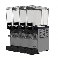 Vollrath Pre-Mix Refrigerated Beverage Dispenser, 4 Bowls, 2.11 Gallons Each