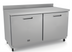Thumbnail image #2 for Kelvinator Commercial 61-Inch Two-Section Countertop Worktop Refrigerator with Backsplash and Solid Doors