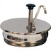 Thumbnail image #1 for Benchmark Stainless Steel Condiment Pump for 7 Qt. Inset Pan