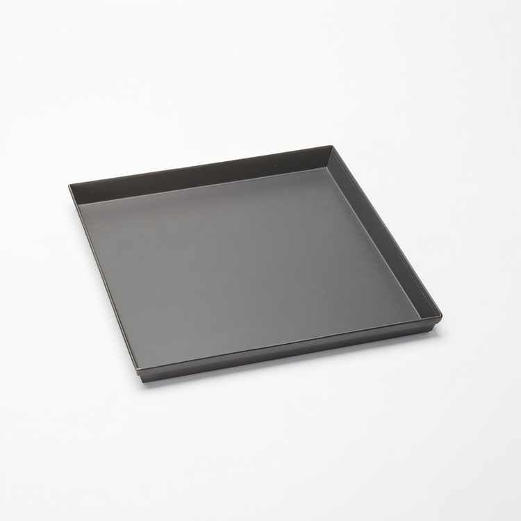 Product image #2 for American Metalcraft HCSS12 12-Inch Square Hard Coat Anodized Aluminum Sicilian-Style Pizza Pan