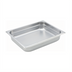 Thumbnail image #2 for Winco SPJM-202 Half-Size Steam Table Pan — 10-3/8 in x 12-3/4 in x 2-1/2 in, 18/8 Stainless Steel, 24 Gauge (Anti-Jamming)