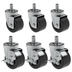 Thumbnail image #1 for Hoshizaki HS-3547 4-Inch Caster Set for 3-Section Uprights