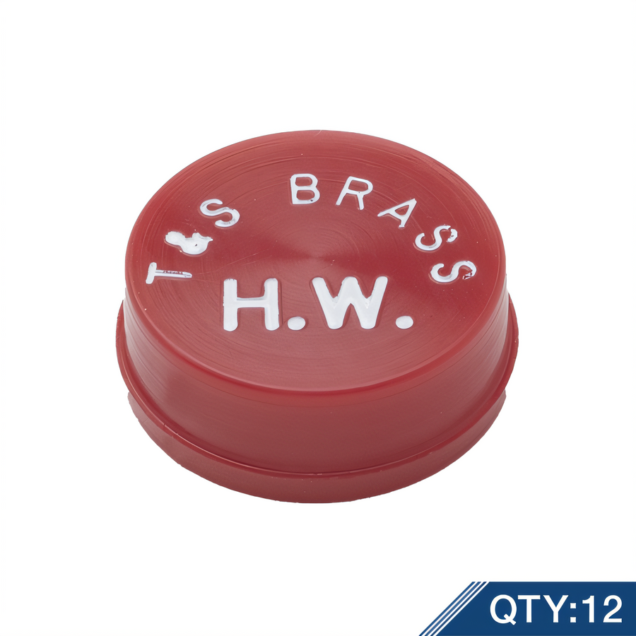 Product image #1 for T&S Brass Hot Water Index Button for Faucet Handles