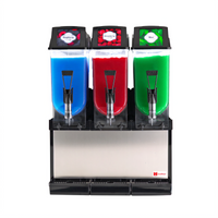 Crathco Frosty 3 Countertop Triple Bowl Frozen Granita Dispenser