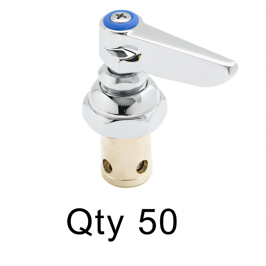 Product image #1 for T&S Brass Eterna Left-Hand Cold Faucet Spindle Assembly, Case of 50