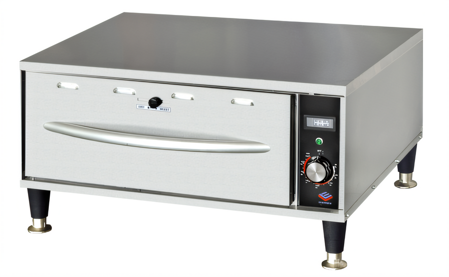 Product image #1 for Freestanding Single-Drawer Food Warming Drawer, Thermostatic Controls, Stainless Steel