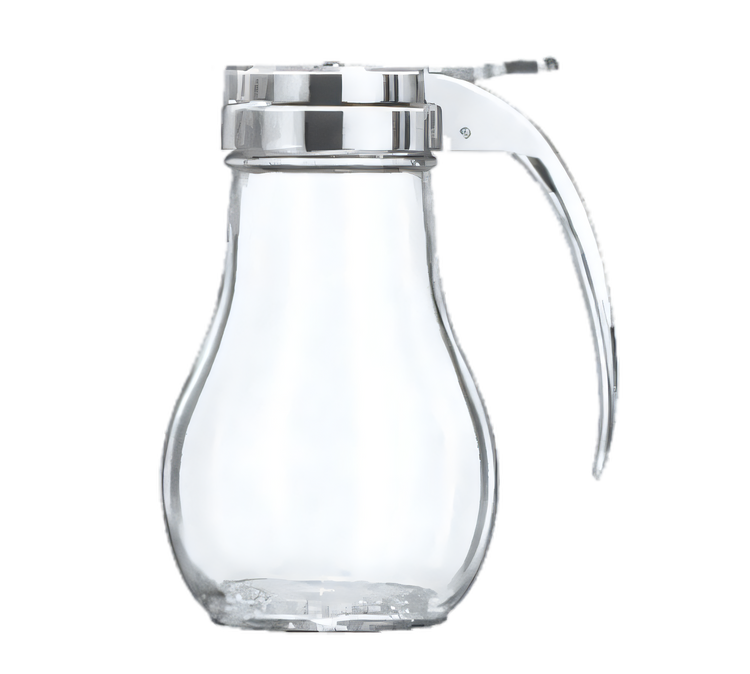 Product image #1 for Vollrath Dripcut® 14 oz Glass Syrup Dispenser with Chrome-Plated Top