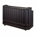 Thumbnail image #2 for Cambro CamBar 72-3/4-Inch Portable Beverage Bar, Economy System, with 80-Lb Ice Sink and 7-Bottle Speed Rail, Black