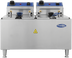 Thumbnail image #1 for Atosa ACEF-32 Countertop Electric Fryer with 2 Baskets, 32 lb Fat Capacity, 240V