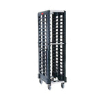 Thumbnail image #1 for Rubbermaid Commercial Products Max System FG331700BLA 18-Slot End-Loading Full-Size Insert Pan Rack, Plastic, with Casters