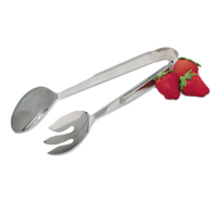 Vollrath 12-Inch Hollow Handle Stainless Steel Buffet Tongs