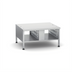 Thumbnail image #1 for RATIONAL Stand II Low Stationary Stainless Steel Oven Stand for iCombi Pro/Classic 6-Full-Size Combi-Duo