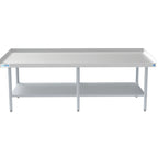 Thumbnail image #1 for Koolmore EQT-163072 72" x 30" 16-Gauge Stainless Steel Equipment Stand with Adjustable Galvanized Undershelf