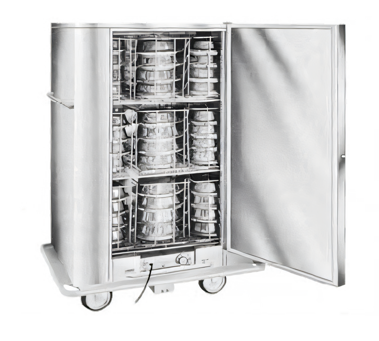 Product image #1 for Classic Carter BB60 Mobile Insulated Electric Single-Door Banquet Cabinet for 72 Covered Plates