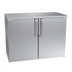 Thumbnail image #1 for 48-Inch Two-Section Non-Refrigerated Back Bar Dry Storage Cabinet with Locking Solid Doors