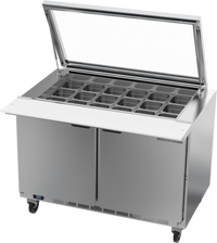 Beverage Air SPE48HC-18M-STL Refrigerated Prep Tables