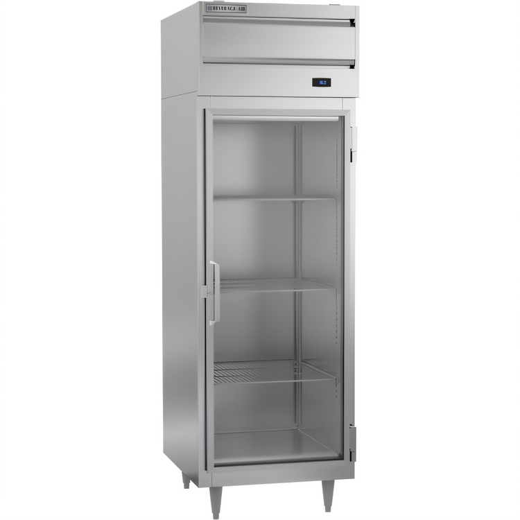 Product image #1 for Beverage Air P-Series PR1HC-1BG One-Section Glass Door Top-Mount Reach-In Refrigerator, 21.01 Cu. Ft.