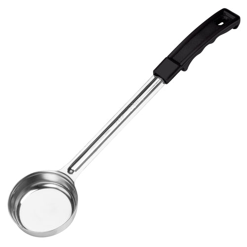 Product image #1 for Winco Prime 1 oz Solid One-Piece Stainless Steel Portion Control Serving Spoon, Black