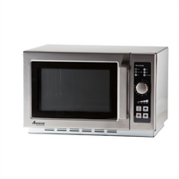 Amana Commercial 1.2 Cu. Ft. Medium-Duty Countertop Microwave Oven, 1000 Watt, Dial Control