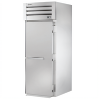True Spec Series Roll-In Heated Cabinet, 1 Section, Stainless Steel Door, 89-Inch H