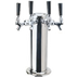 Thumbnail image #1 for Micro Matic 4-Faucet Countertop Glycol-Cooled Stainless Steel Draft Beer Tower
