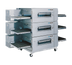 Thumbnail image #1 for Lincoln Impinger Low Profile Triple-Deck Triple-Belt Gas Conveyor Pizza Oven with FastBake Technology