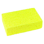 Thumbnail image #1 for Disco, Inc CS12 Large Yellow Cellulose Sponge, 7-9/16" x 4-3/16" x 1-11/16"