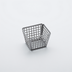 Thumbnail image #1 for American Metalcraft Laser Cut Rectangular Nestable Stainless Steel Fry Basket, 4-1/8 Inch, Silver
