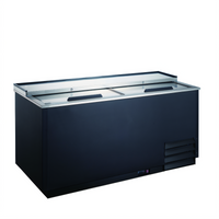 Omcan USA Glass Froster / Plate Chiller with Bottom-Mount Self-Contained Refrigeration, 49.5-Inch Wide, 14.12 Cu. Ft.