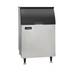 Thumbnail image #1 for Ice-O-Matic 510 lb Top-Hinged Ice Bin with Slope Front Door and Aluminum Exterior