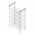 Thumbnail image #1 for Quantum 18-Inch Overhead Track Shelving Intermediate Kit with 86-Inch Posts and Support Brackets