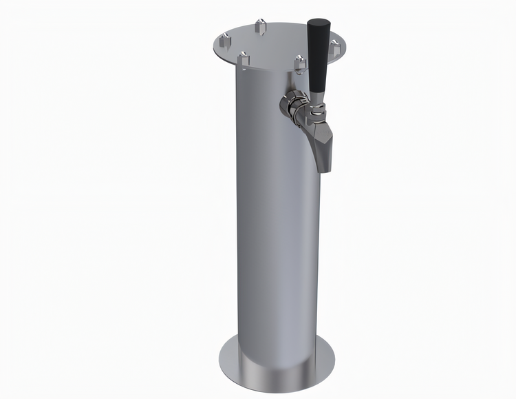 Product image #1 for Single-Faucet Countertop Glycol-Cooled Beer Tower