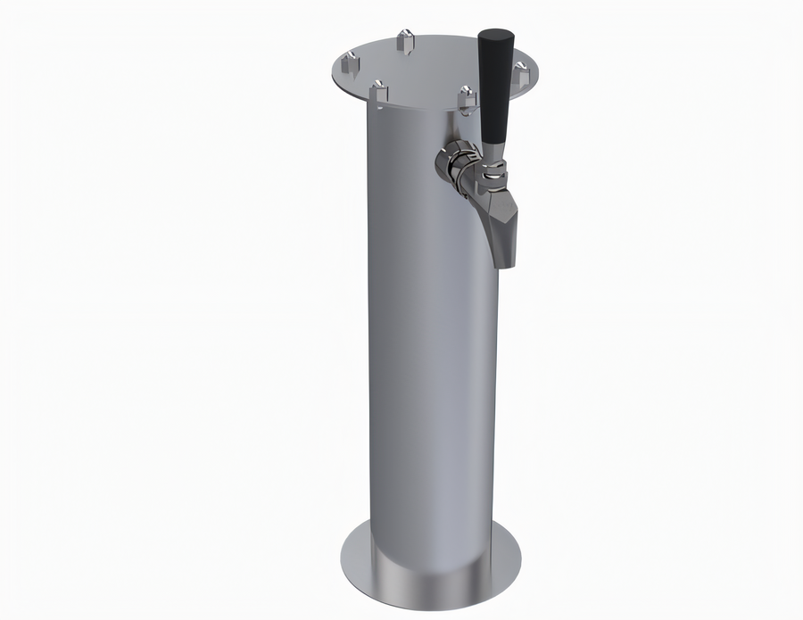 Product image #1 for Single-Faucet Countertop Glycol-Cooled Beer Tower