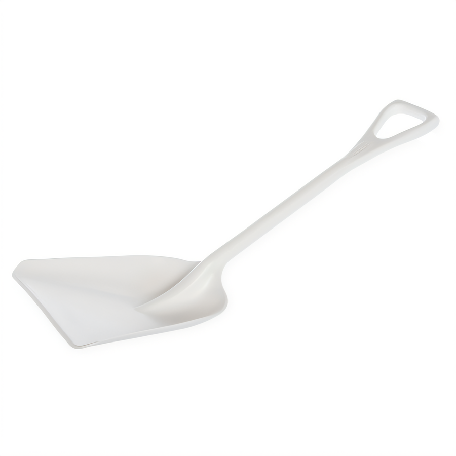 Product image #1 for Sparta Food Service Shovel, 10 x 13.75 Inch, One-Piece Polypropylene, White