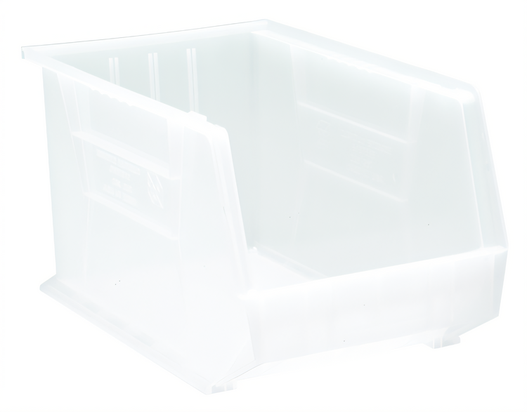 Product image #1 for Quantum QUS260CL Clear Stack and Hang Shelf Bin, 11 x 18 x 10 Inches