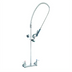 Thumbnail image #1 for T&S Brass EasyInstall 8-Inch Wall Mount Pre-Rinse Unit with 12-Inch Riser, 44-Inch Hose and 1.15 GPM Spray Valve