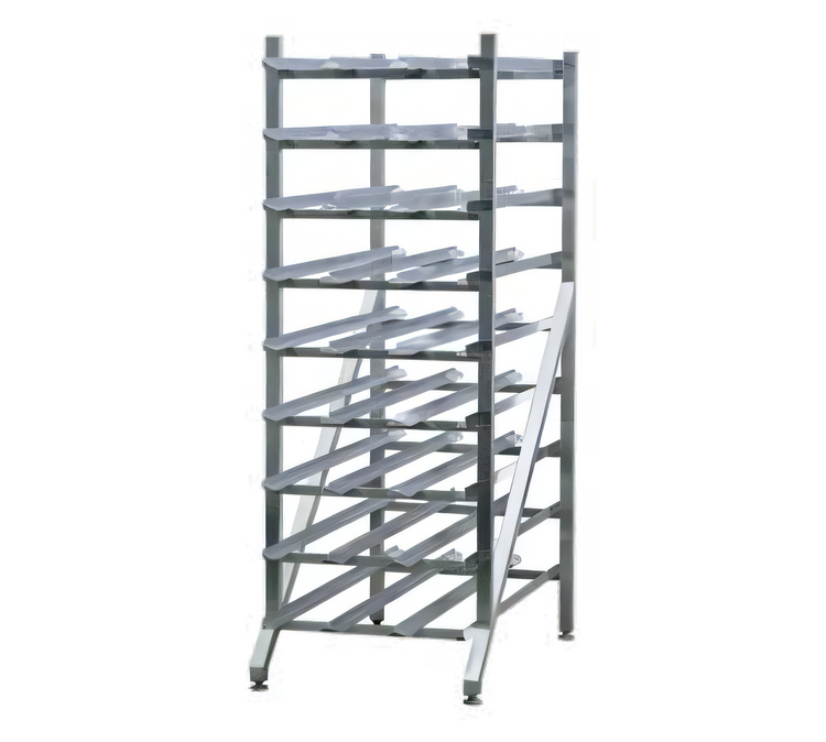 Product image #1 for New Age 1256 Full Size Heavy-Duty Stationary Aluminum Can Rack