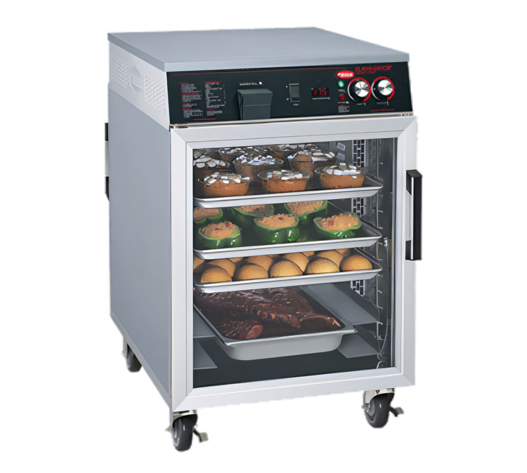Product image #1 for Hatco Flav-R-Savor® Pass-Thru Mobile Heated Holding Cabinet, 7 Full-Size Sheet Pan Capacity