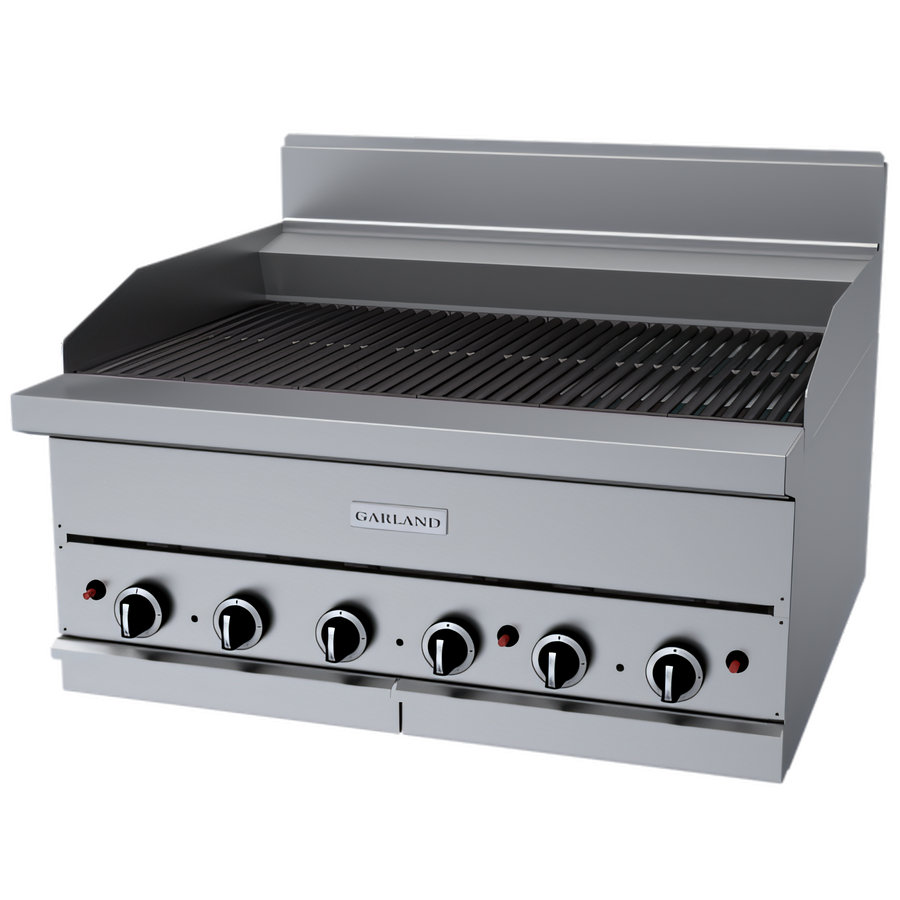 Product image #1 for Garland GF Starfire Pro GF Sentry Flame Failure Series 36-Inch Countertop Gas Ceramic Briquette Charbroiler