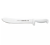 Thumbnail image #1 for Mundial 10-Inch Stamped Butcher Knife with High Carbon No-Stain Blade and White Polypropylene Handle