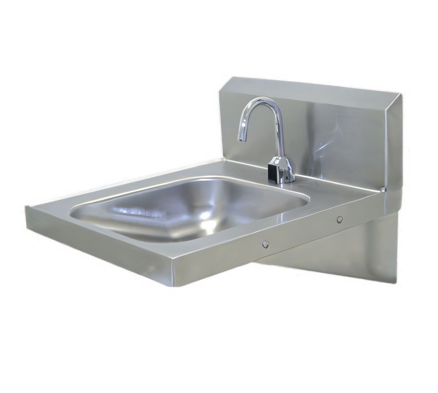 Product image #1 for Advance Tabco ADA Compliant Wall-Mounted 304 Stainless Steel Hand Sink with Electronic Faucet