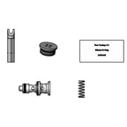 Thumbnail image #1 for T&S Brass 108V-RK NSF Low-Lead Valve Repair Kit with Valve Assembly, Spanner Bit, End Plug, Spring and Silicone O-Ring