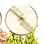 Thumbnail image #1 for Eurodib USA DQ4 Commercial Food Processor Replacement Julienne Disc, 4 mm