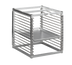 Thumbnail image #1 for Channel Manufacturing Heavy-Duty End-Load Aluminum Bun Pan Rack for Reach-In Refrigerators, 13 Full-Size Pan Capacity