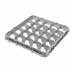 Thumbnail image #2 for Cambro Camrack Full Size Full Drop Stemware Rack Extender, 25 Compartments, Soft Gray