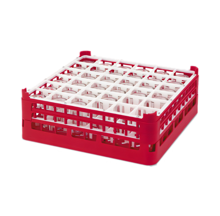 Product image #1 for Signature Full-Size 36-Compartment XXXX-Tall Compartment Glass Rack