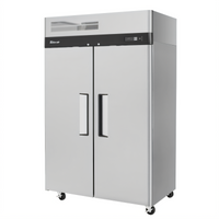 Turbo Air M3 Two-Section Reach-In Refrigerator, Solid Doors, 42.3 Cu. Ft., Top Mount Compressor